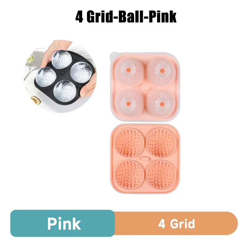 HookUpCo. Golf Ice Ball Mold for Whiskey