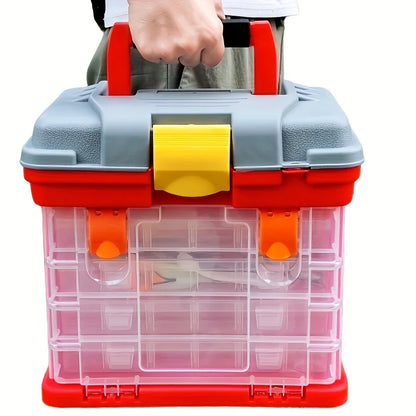 HookUpCo. Portable Multifunction Tackle Storage Box