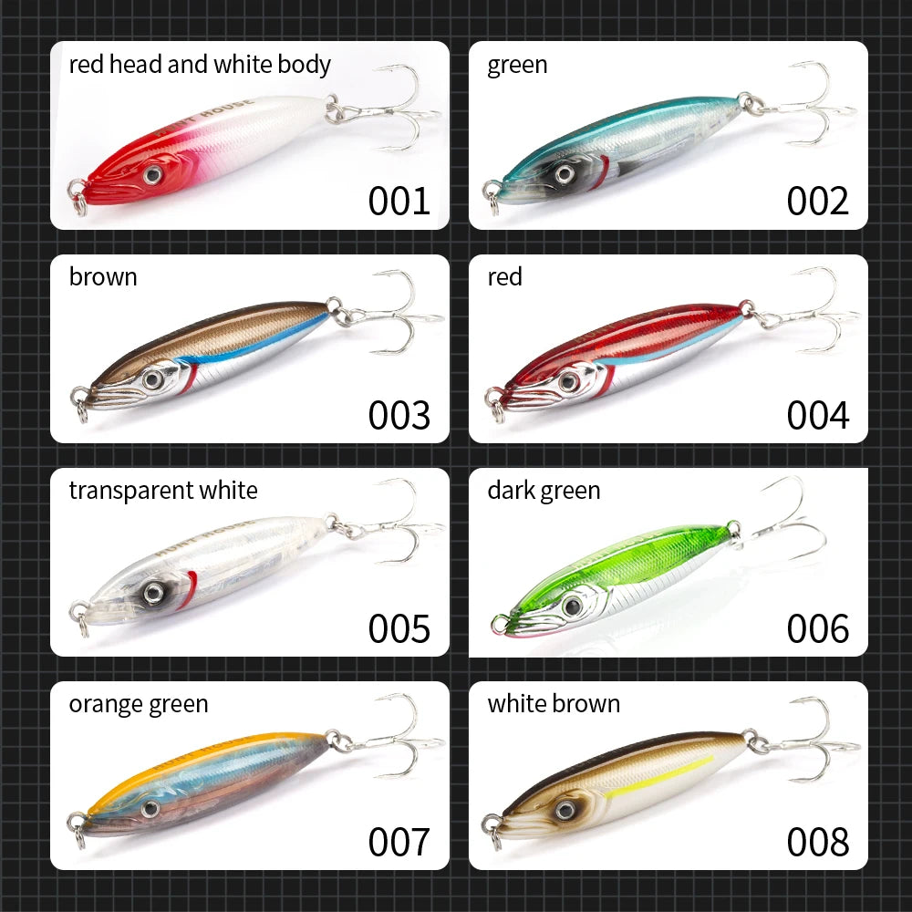 HookUpCo. Wobly Pencil Lure for Saltwater Fishing - HookUpCo.