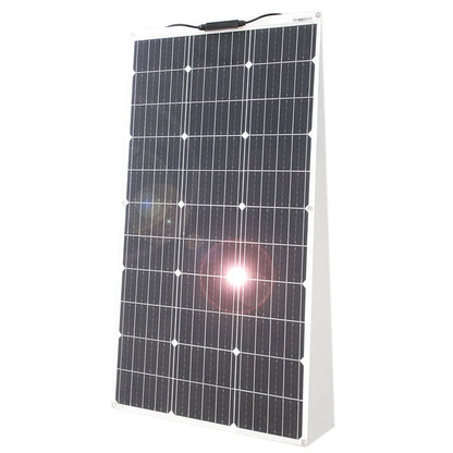 100W Monocrystalline Solar Panel Kit for RV Camping Use