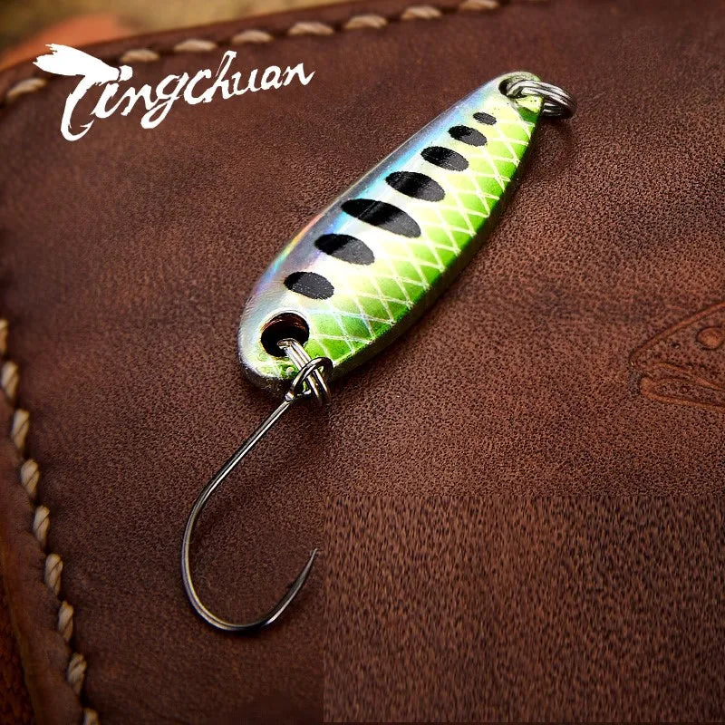HookUpCo. Metal Spoon Lure for Trout and Bass - HookUpCo.