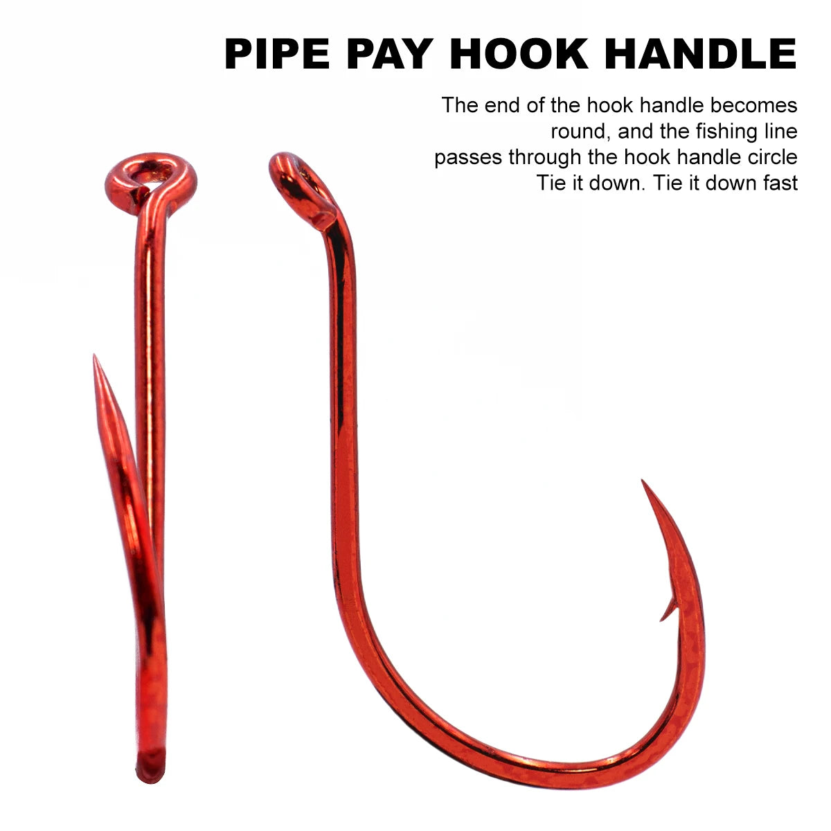 HookUpCo. High Carbon Steel Octopus Fishing Hooks - HookUpCo.