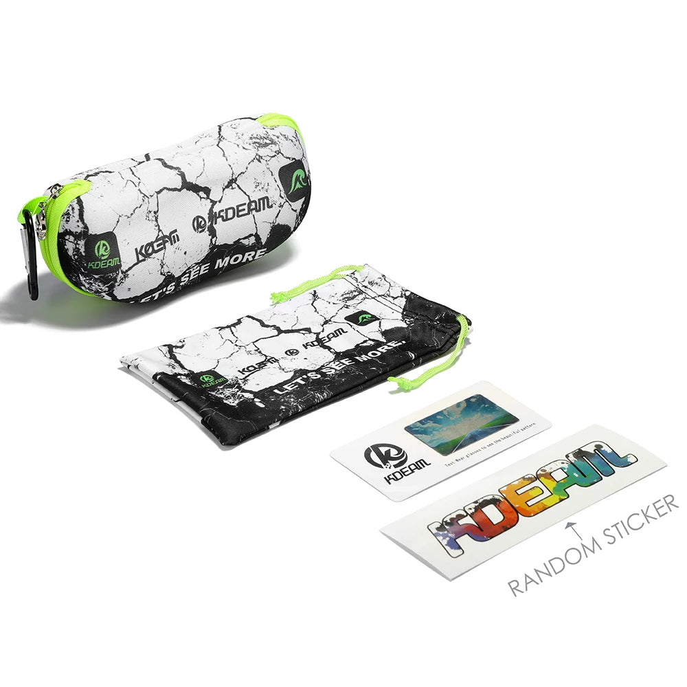 KDEAM Polarized Sports Sunglasses for Men - Stylish & Durable