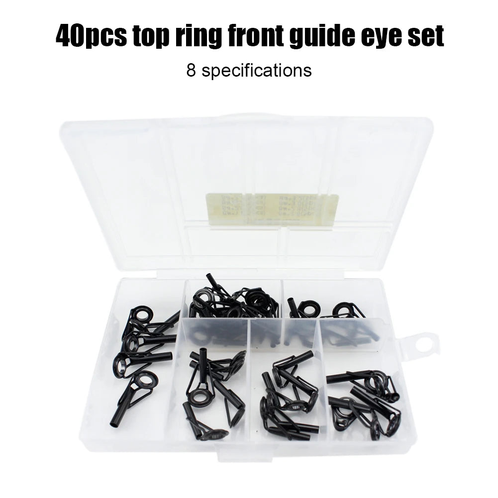 Stainless Steel Fishing Rod Guide Repair Kit - HookUpCo.