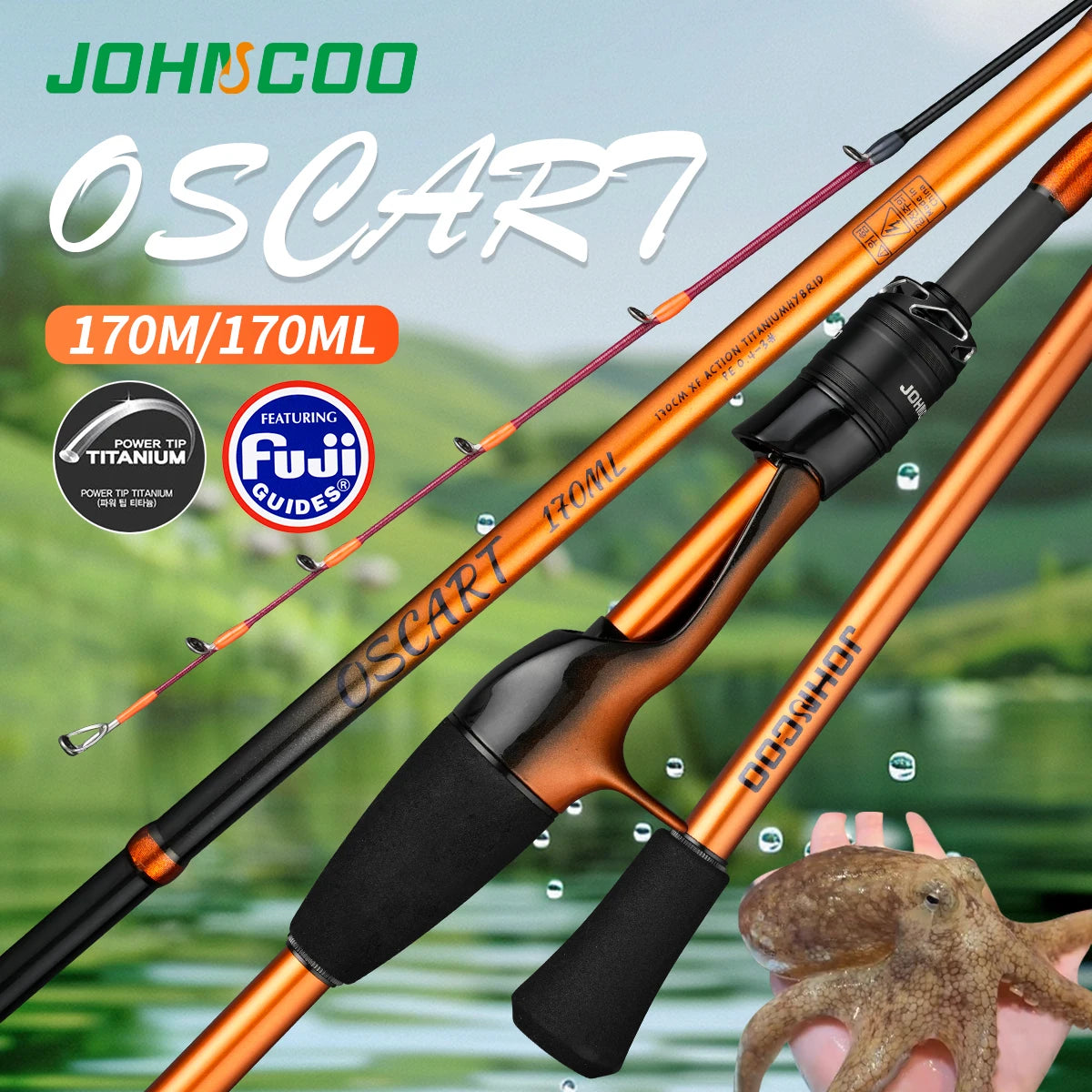 1.7m Jigging Rod with Titanium Tip for Avid Anglers - HookUpCo.