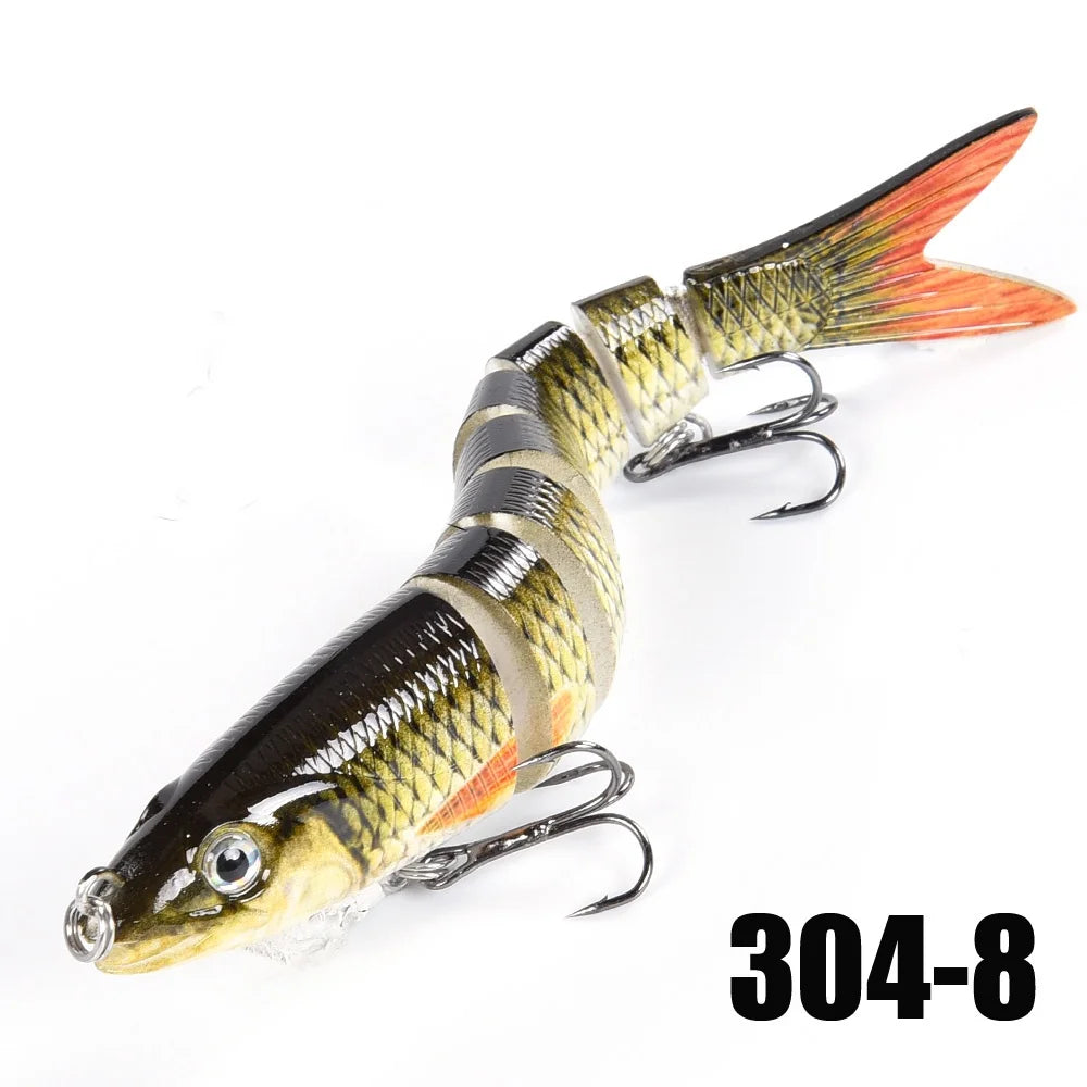 HookUpCo. Multi-Jointed Lures for Bass Fishing
