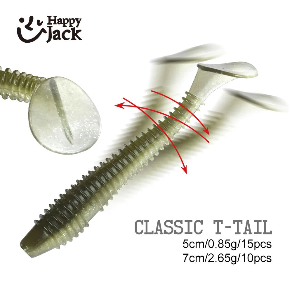 HookUpCo. Soft Fishing Lures 15pcs Set - HookUpCo.