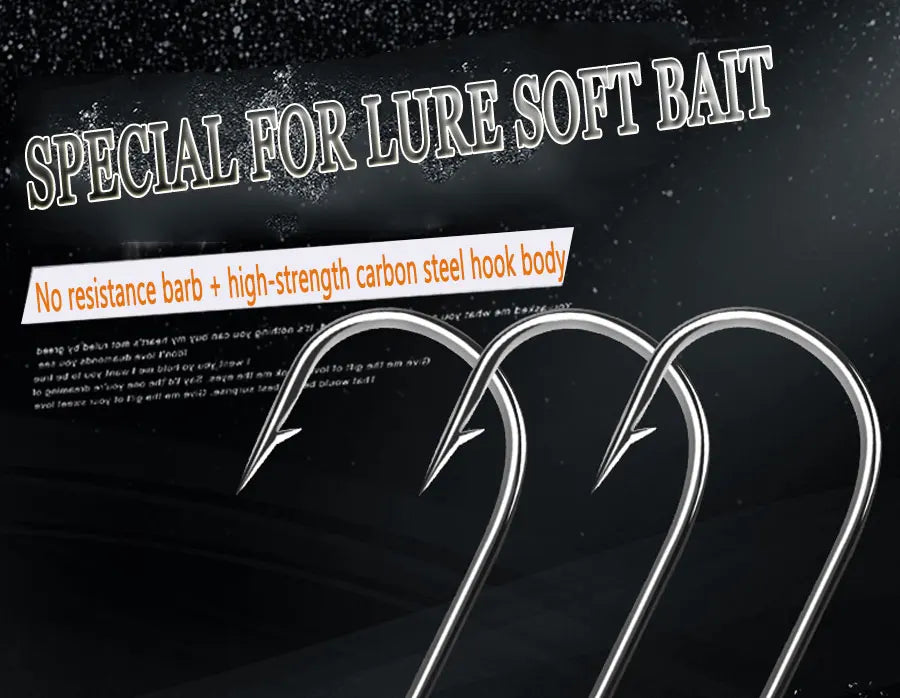 Versatile Jig Head Hooks for Fishing - Multiple Sizes Available