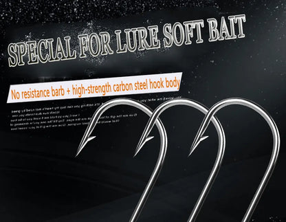 Versatile Jig Head Hooks for Fishing - Multiple Sizes Available