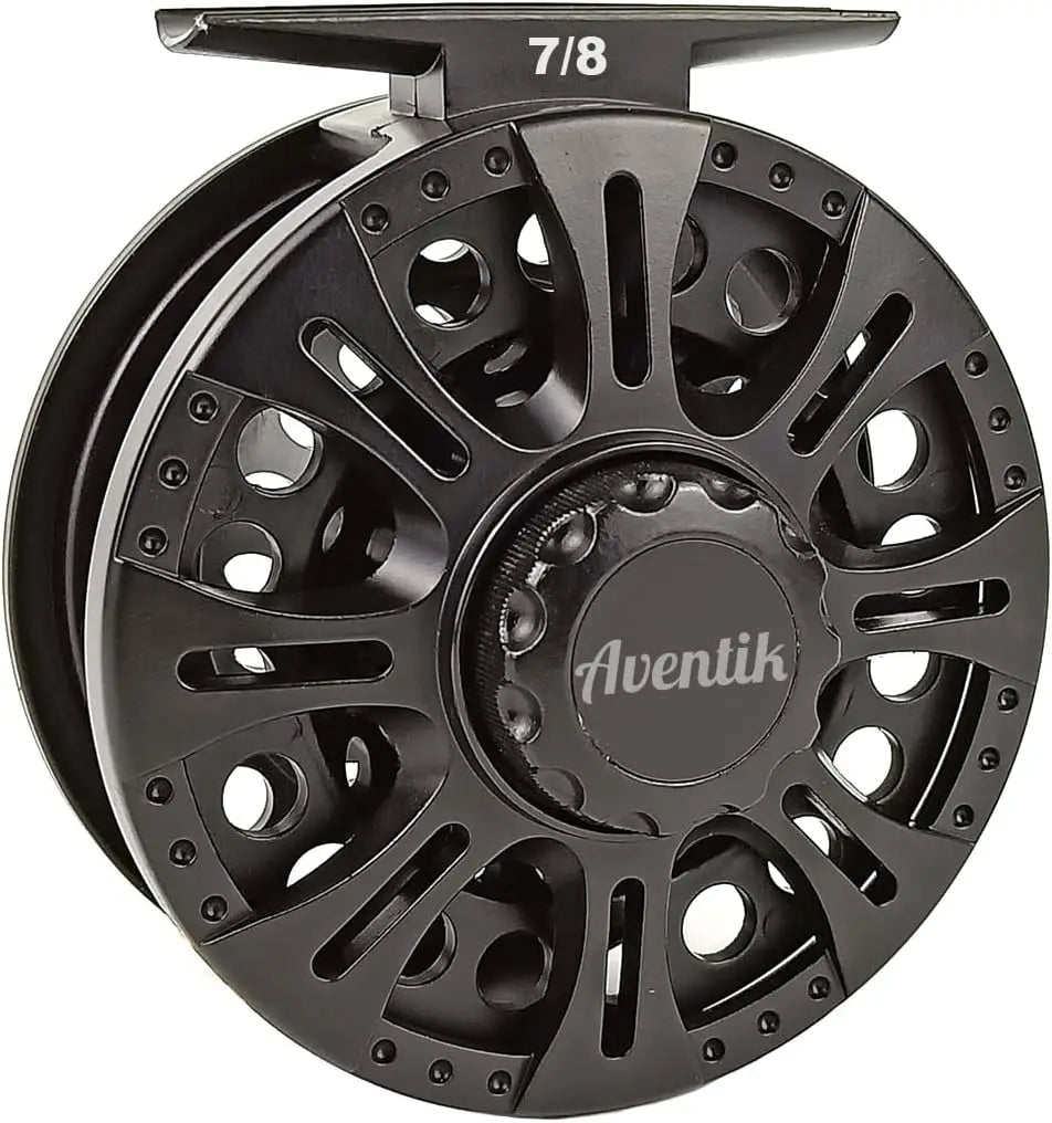 HookUpCo. Classic Graphite Fly Reel, Large Arbor - HookUpCo.