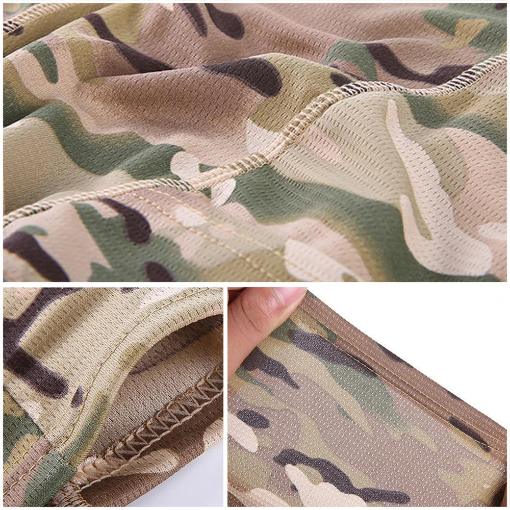 Camouflage Full Face Balaclava for Outdoor Sports and Cycling