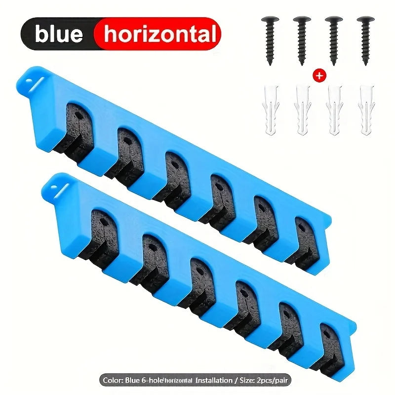 HookUpCo. Wall-Mounted Fishing Rod Storage Rack - HookUpCo.