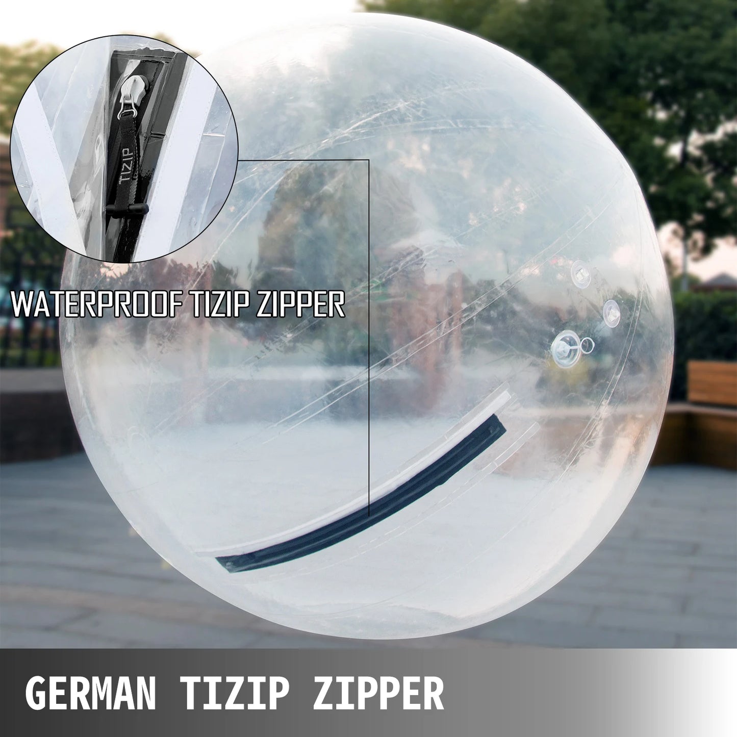 HookUpCo. Inflatable Water Walking Ball