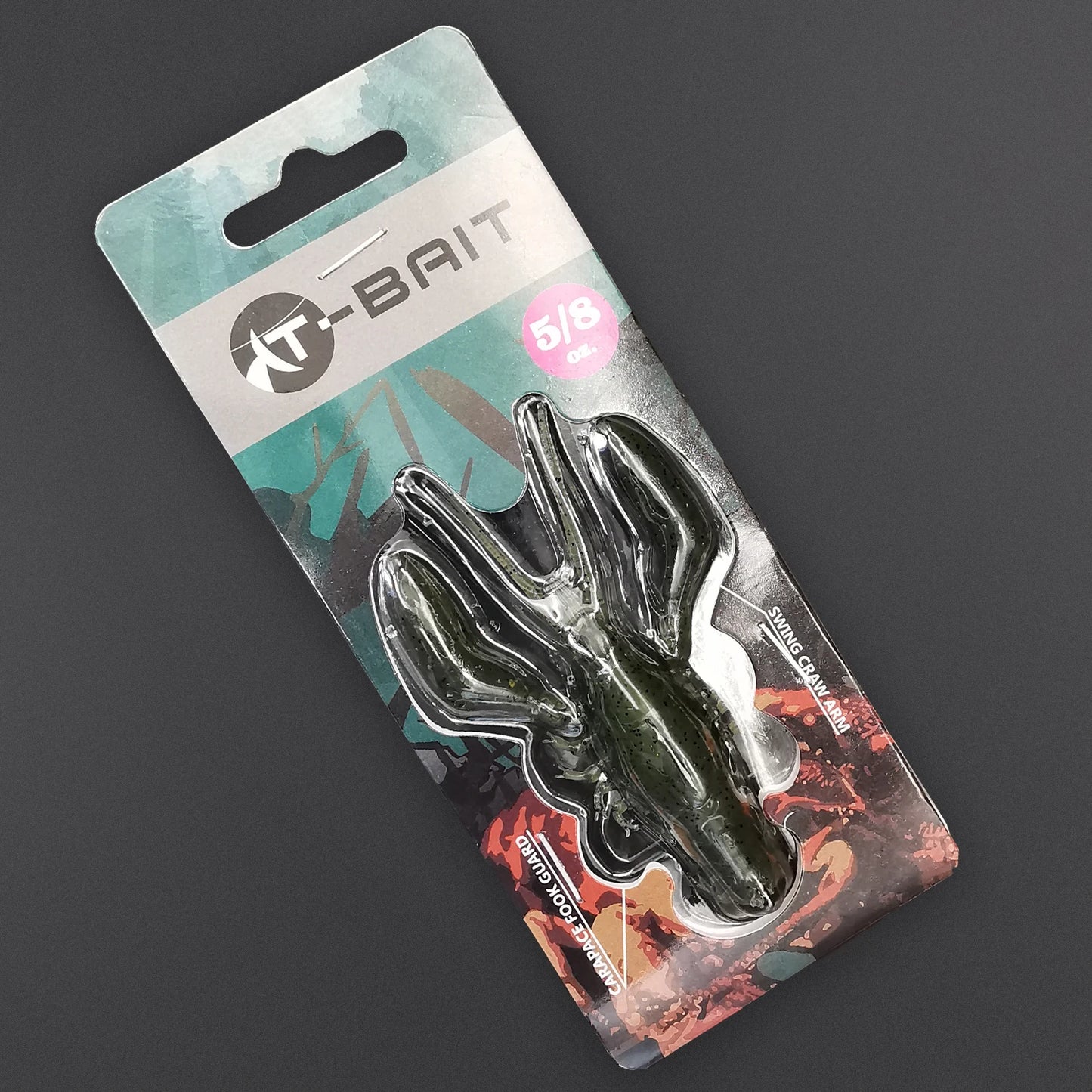 HookUpCo. Soft Craw Fishing Lure - HookUpCo.