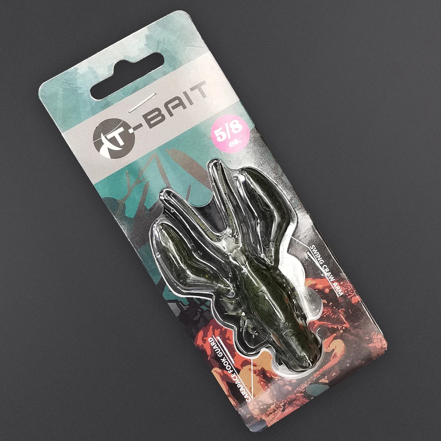 HookUpCo. Soft Craw Fishing Lure - HookUpCo.