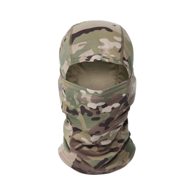 Camouflage Full Face Balaclava for Outdoor Sports and Cycling