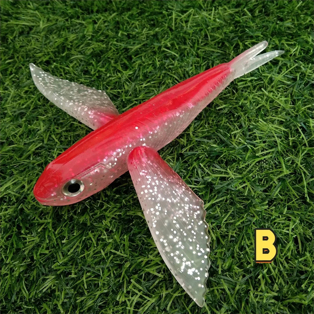 HookUpCo. Large Flying Fish Soft Bait - 16cm