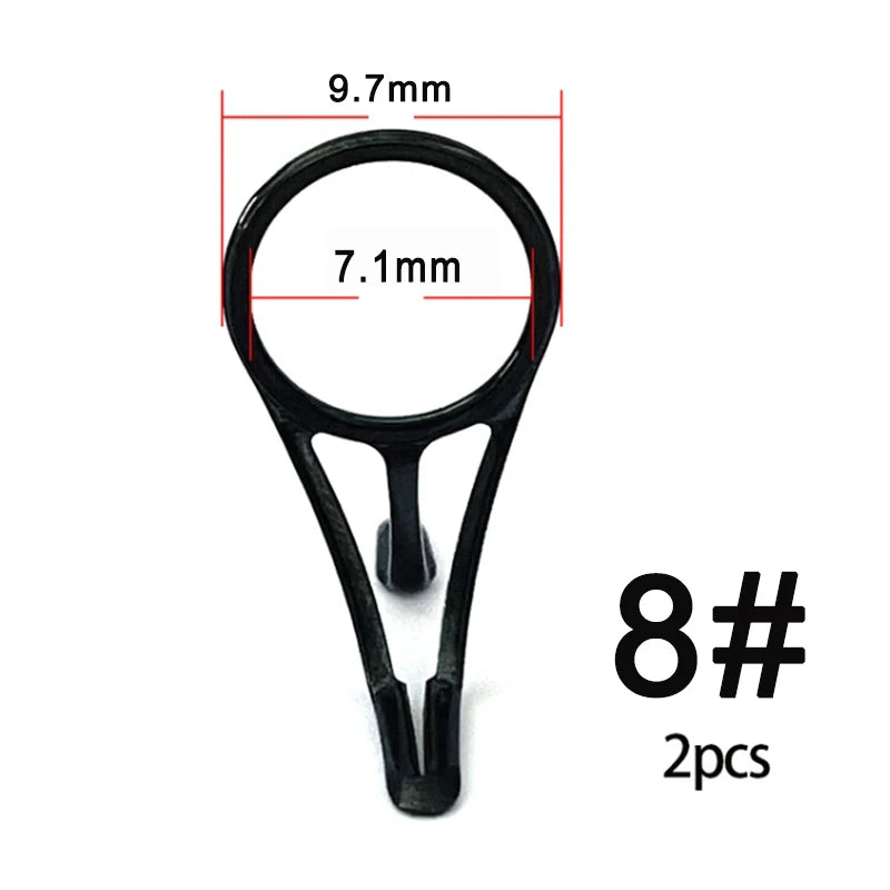 Lightweight Fishing Rod Guide Ring for Repairs - HookUpCo.
