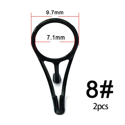 Lightweight Fishing Rod Guide Ring for Repairs - HookUpCo.