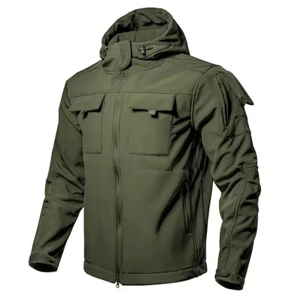 Premium Men's Winter Autumn SoftShell Fleece Waterproof Jackets