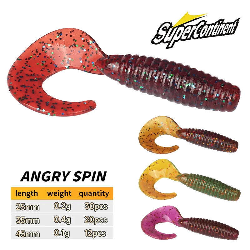 HookUpCo. Soft Plastic Fishing Lures Set - HookUpCo.