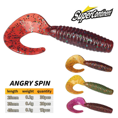 HookUpCo. Soft Plastic Fishing Lures Set - HookUpCo.