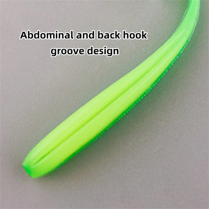 HookUpCo. 5pcs T-Tail Swimbait for Fishing