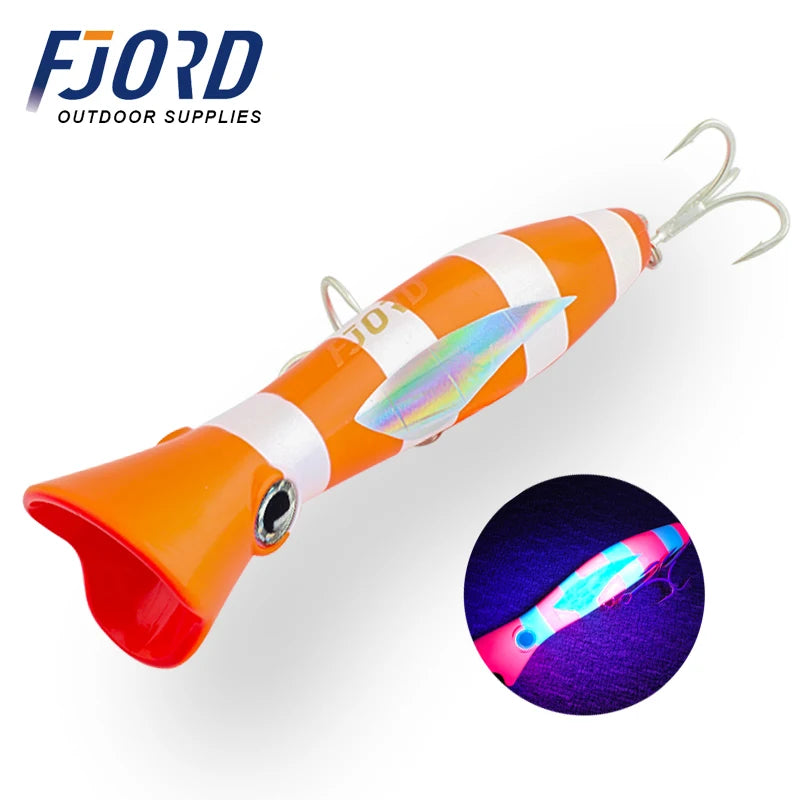 HookUpCo. Fjord Poppers Fishing Lure 165mm 82g - HookUpCo.