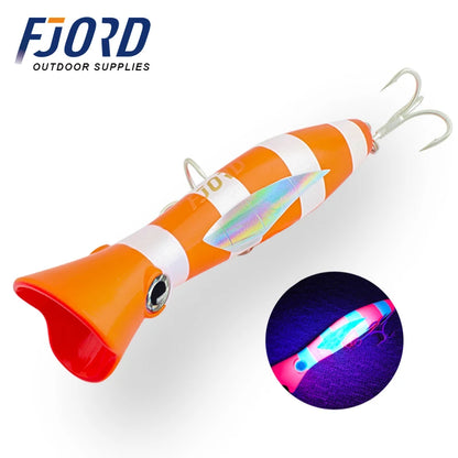 HookUpCo. Fjord Poppers Fishing Lure 165mm 82g - HookUpCo.