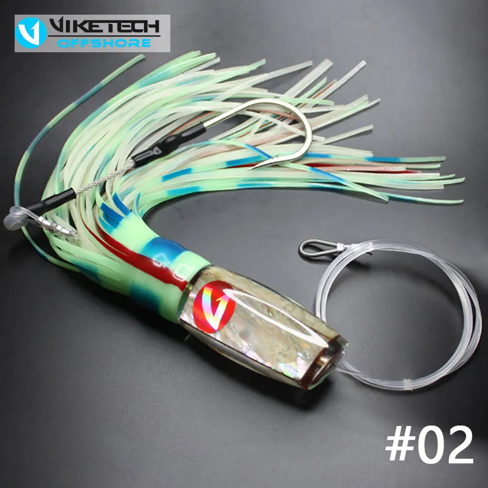 HookUpCo. Saltwater Trolling Lure 12.8" Big Game - HookUpCo.