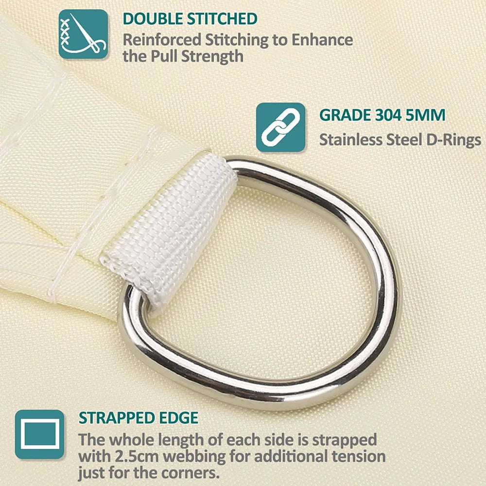 Waterproof UV Block Canopy Sail