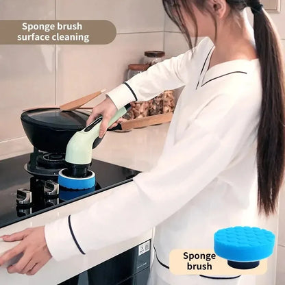 Rotating Wireless Cleaning Brush