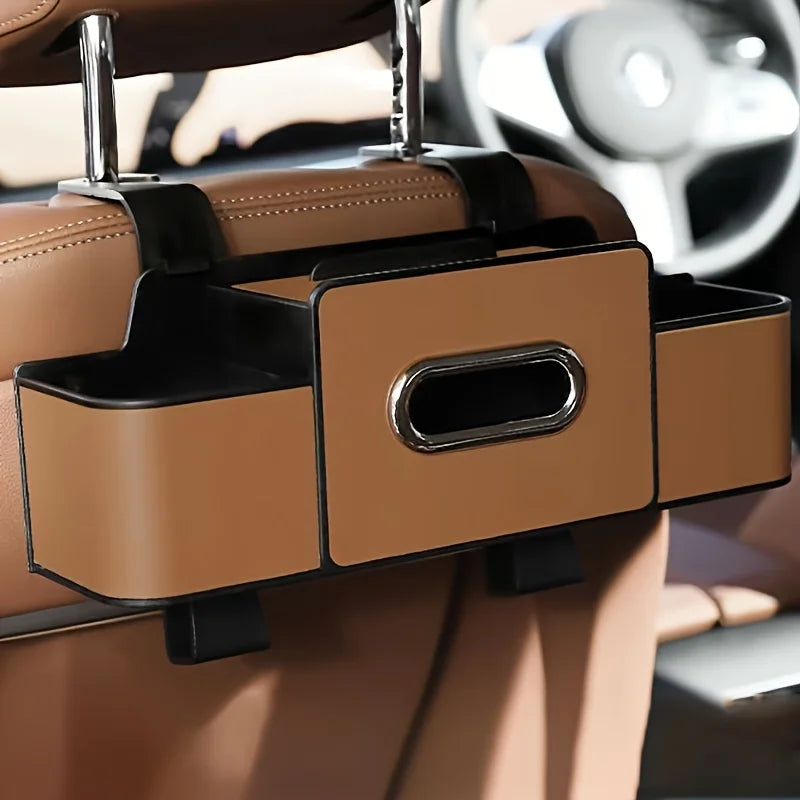 Car Seat Organizer with Storage Box
