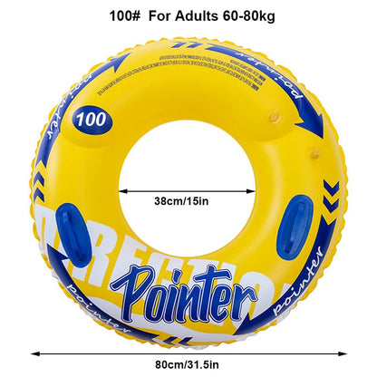HookUpCo. Thick Inflatable Swim Ring