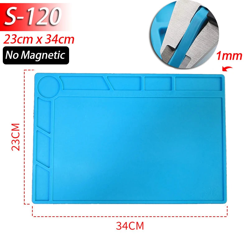 HookUpCo. Heat-Resistant Silicone Soldering Mat