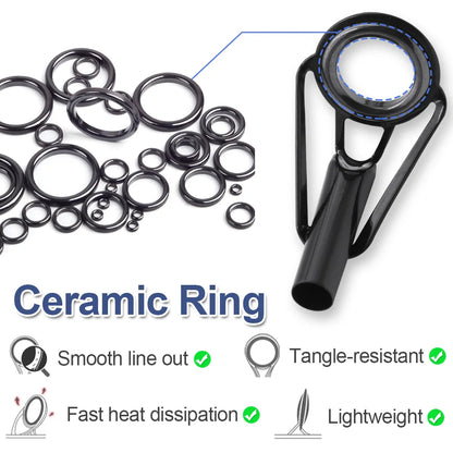 Stainless Steel Fishing Rod Tip Repair Kit - HookUpCo.