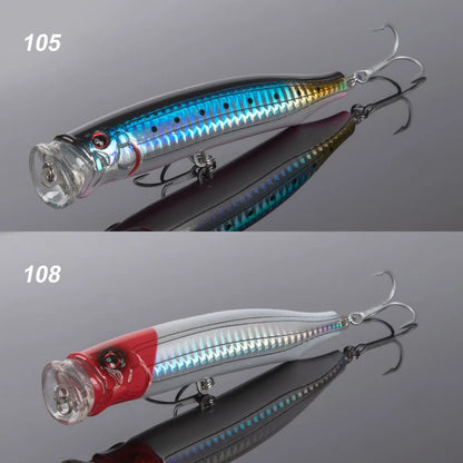 HookUpCo. Topwater Fishing Lure for Saltwater Tuna - HookUpCo.