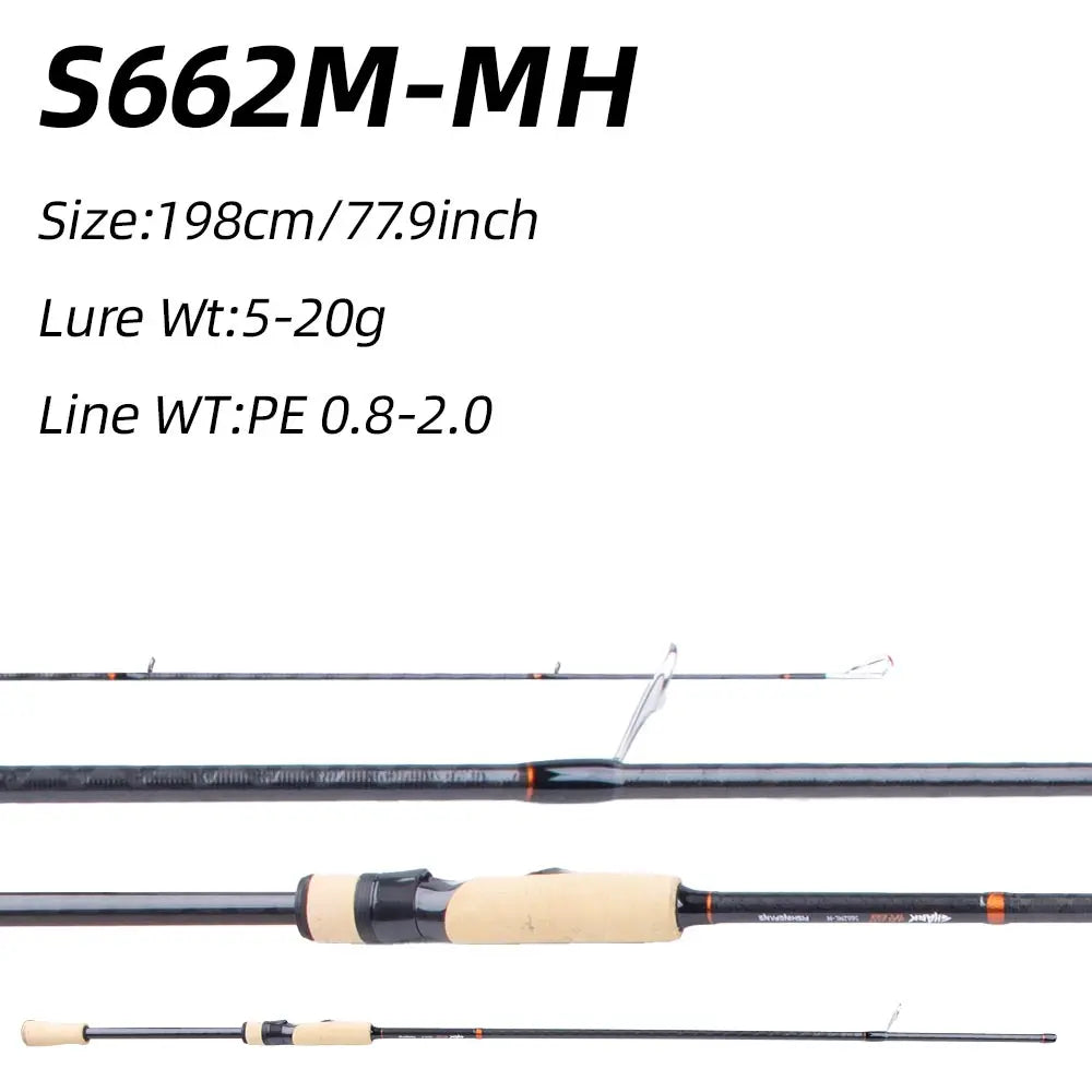 HookUpCo. Kuaisha Carbon Fishing Rod for Bass - HookUpCo.