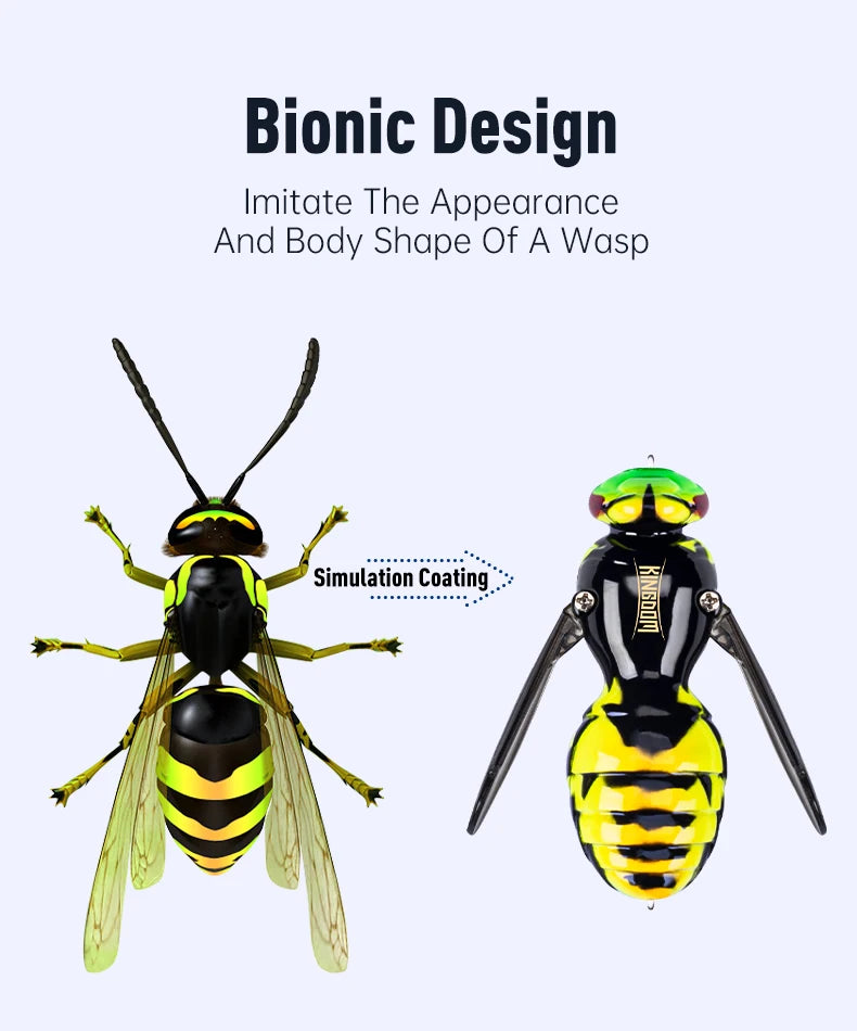 HookUpCo. Wasp Swimbait Lures 40mm - HookUpCo.