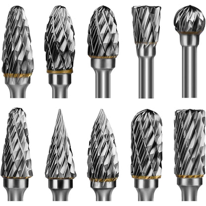 HookUpCo. 10-Piece Diamond Cutter Set for Dremel