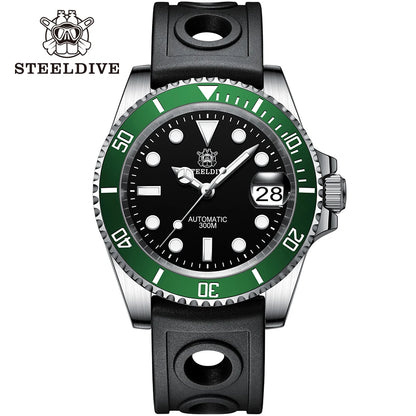 HookUpCo. 30ATM Men's Dive Watch