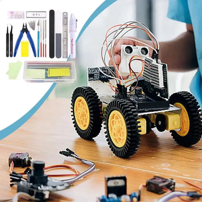 24-Piece Miniature Tool Kit for Model Building