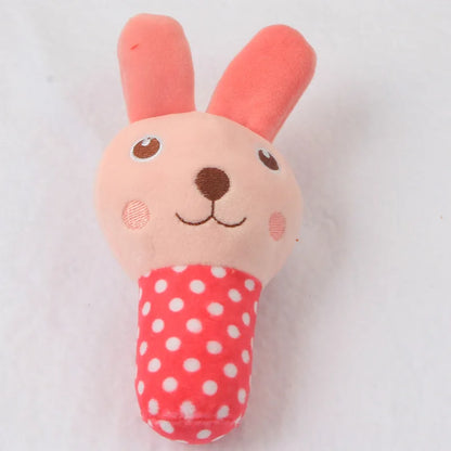 HookUpCo. Plush Squeaky Dog Toy for Chewers