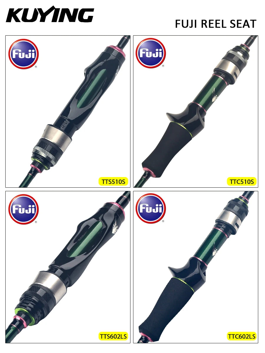 HookUpCo. Carbon Spinning Fishing Rod 5'10" - HookUpCo.