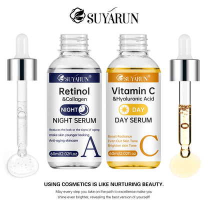 HookUpCo. Vitamin C & Retinol Serum for Radiant Skin