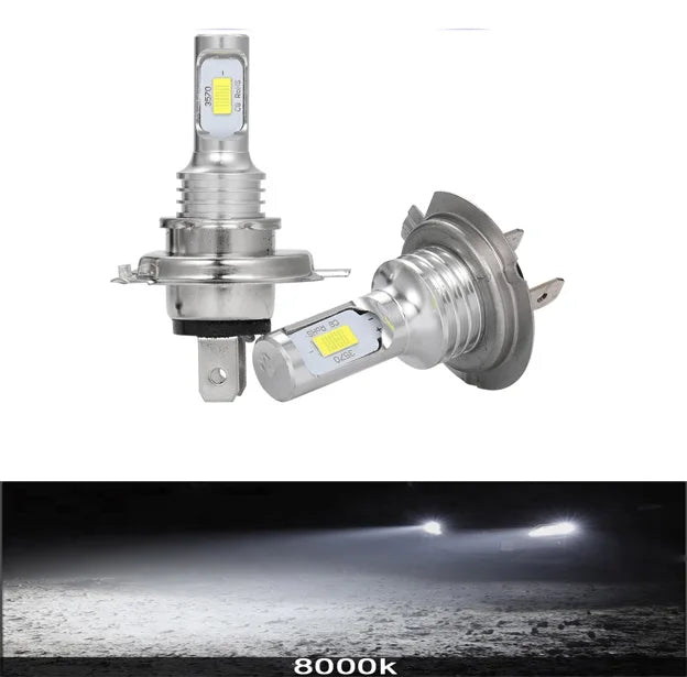 HookUpCo. Super Bright LED Headlight Bulbs 6000K