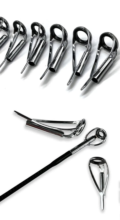 Titanium Oxide Fishing Rod Tip Guide Repair Kit - HookUpCo.