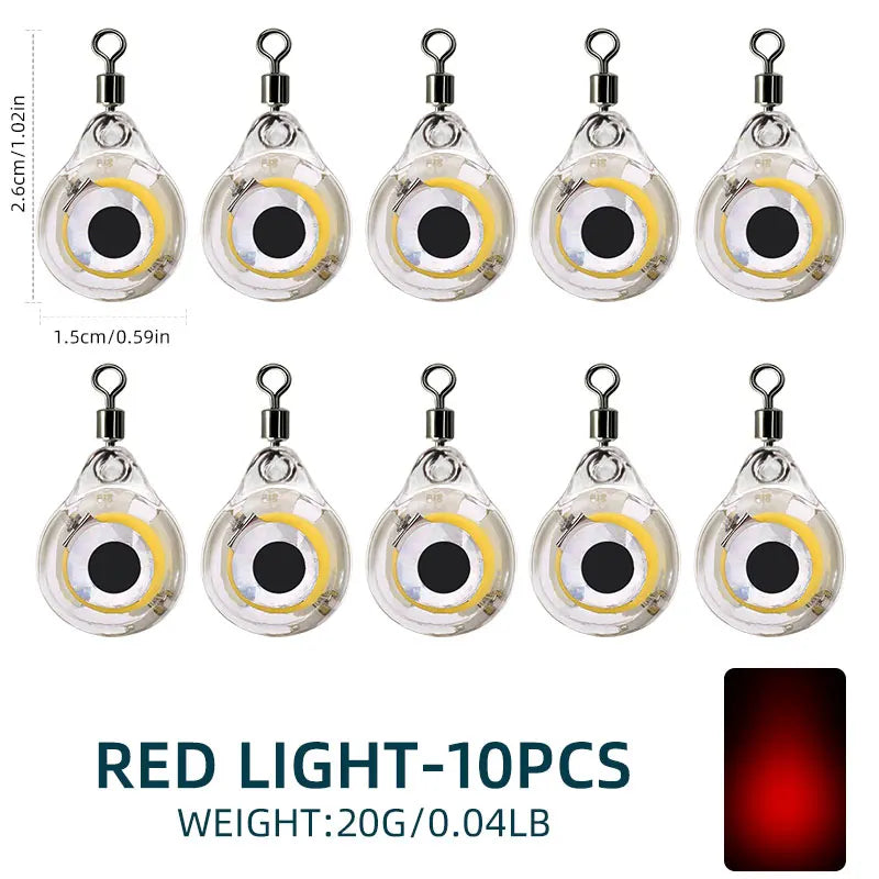 HookUpCo. Luminous Mini LED Fishing Lures Set - HookUpCo.