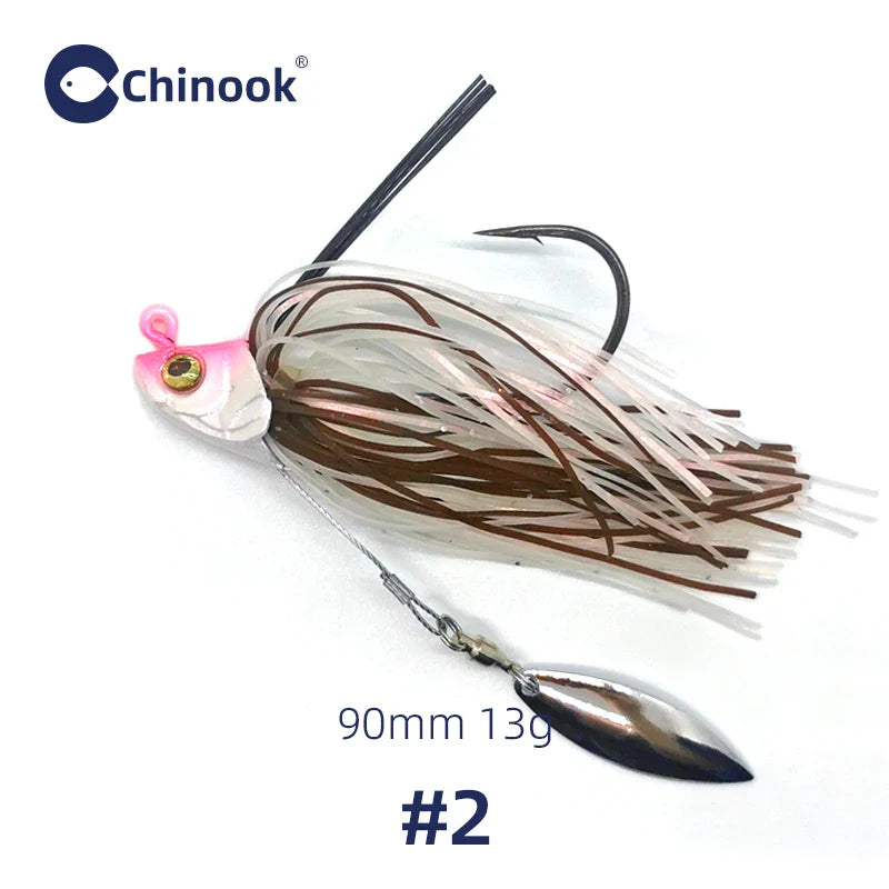 HookUpCo. 13g Metal Jigs for Bass Fishing Lure Excellence