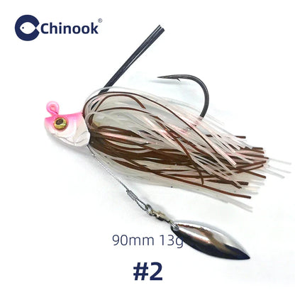 HookUpCo. 13g Metal Jigs for Bass Fishing Lure Excellence